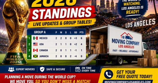 FIFA World Cup 2026 Standings