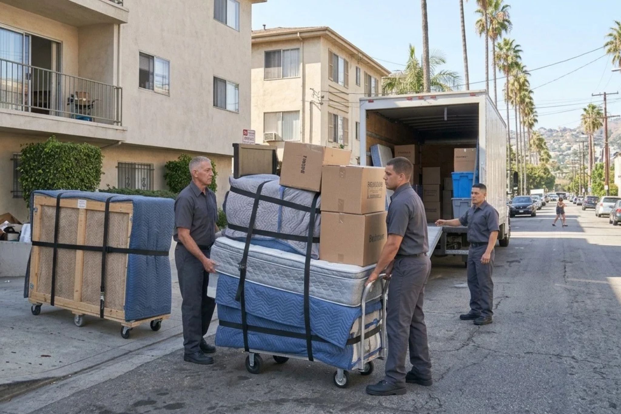 Moving a 2-Bedroom Apartment in Los Angeles